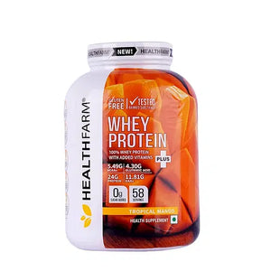 HEALTHFARM Whey protein plus|24g Protein| 1KG / 2KG|33 ser / 55 ser