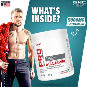 GNC GLUTAMINE (250GM)
