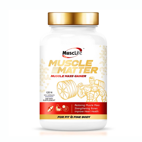 MUSCLIFE MUSCLE MATTER 120 N VEG CAPSULES