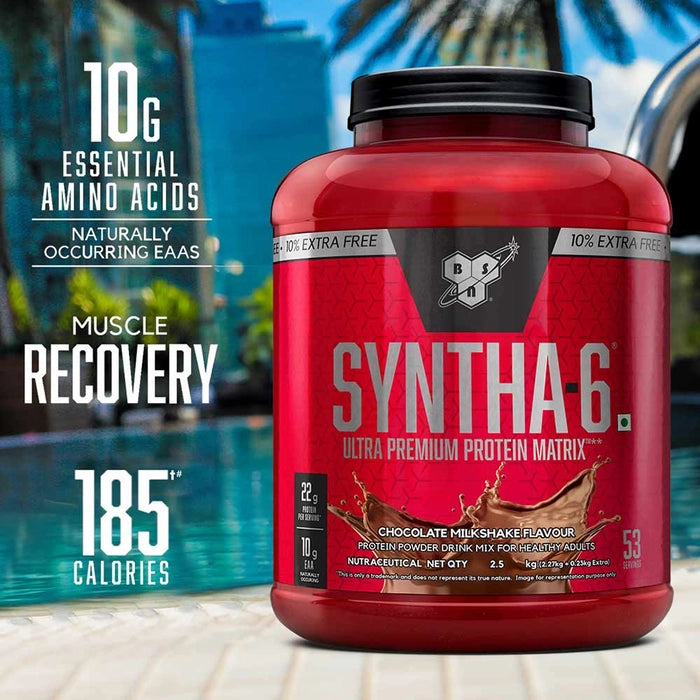 BSN Syntha 6 Protein Powder - 5 lbs, 2.27 kg