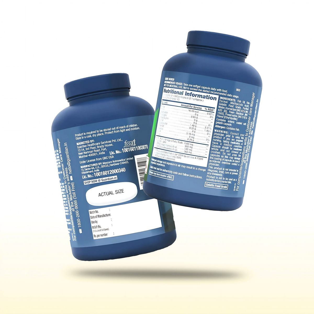 GNC TRIPLE STRENGTH FISH OIL