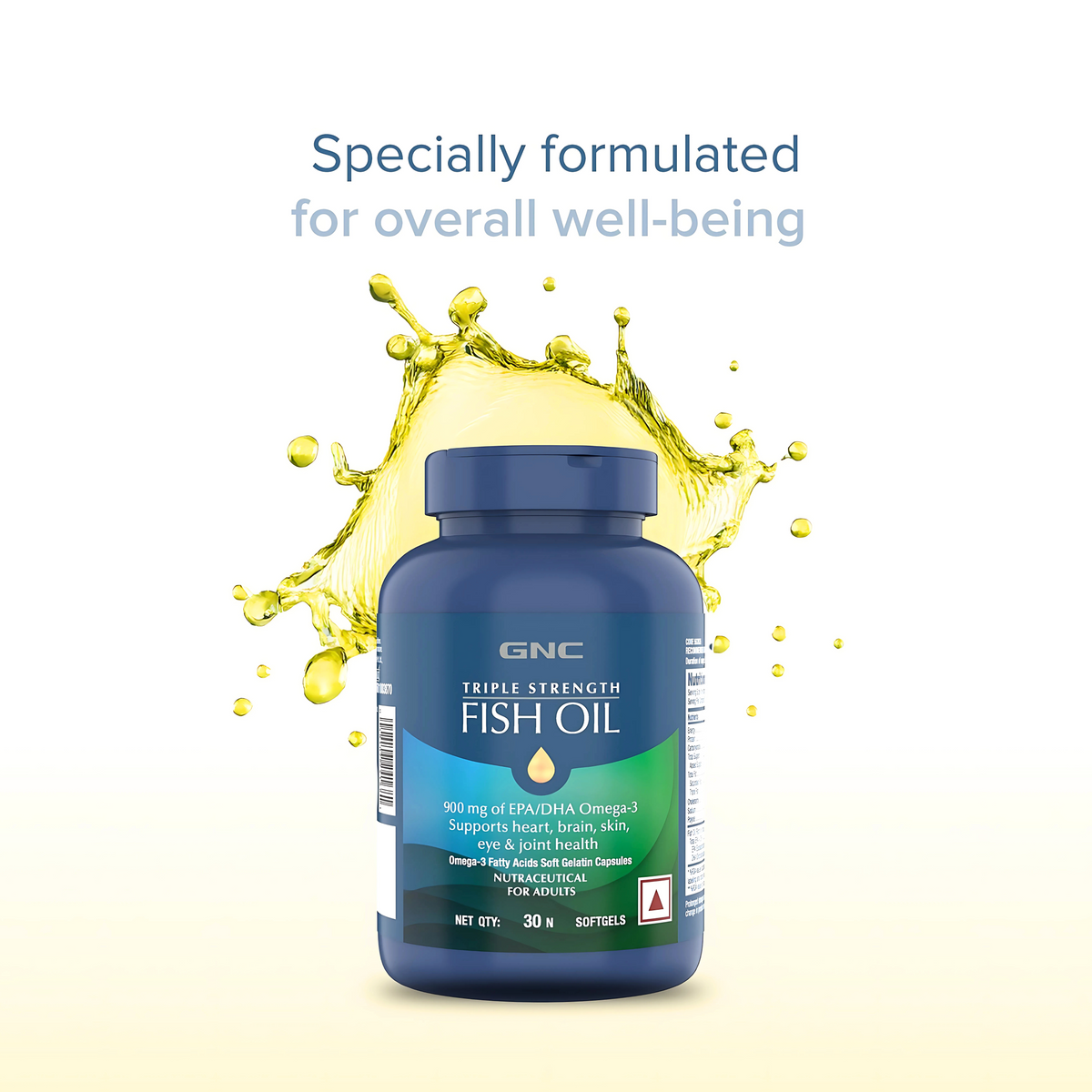 GNC TRIPLE STRENGTH FISH OIL