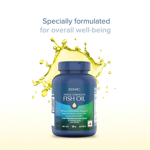 GNC TRIPLE STRENGTH FISH OIL