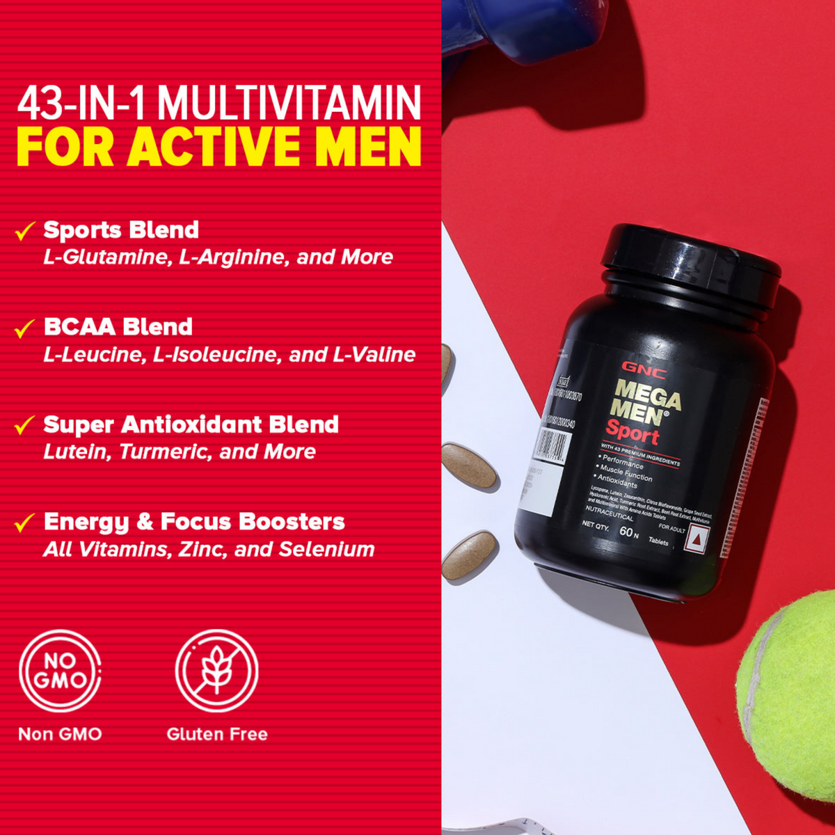 GNC MEGA MEN SPORT MULTIVITAMIN