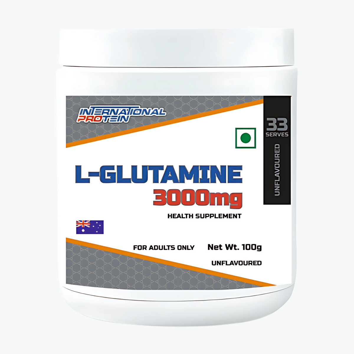 International Protein L-Glutamine 3000MG - 100 gm