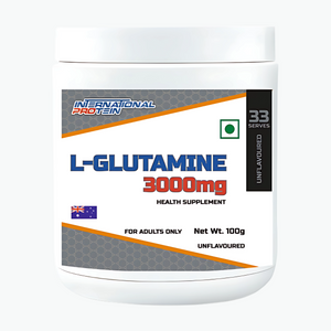 International Protein L-Glutamine 3000MG - 100 gm