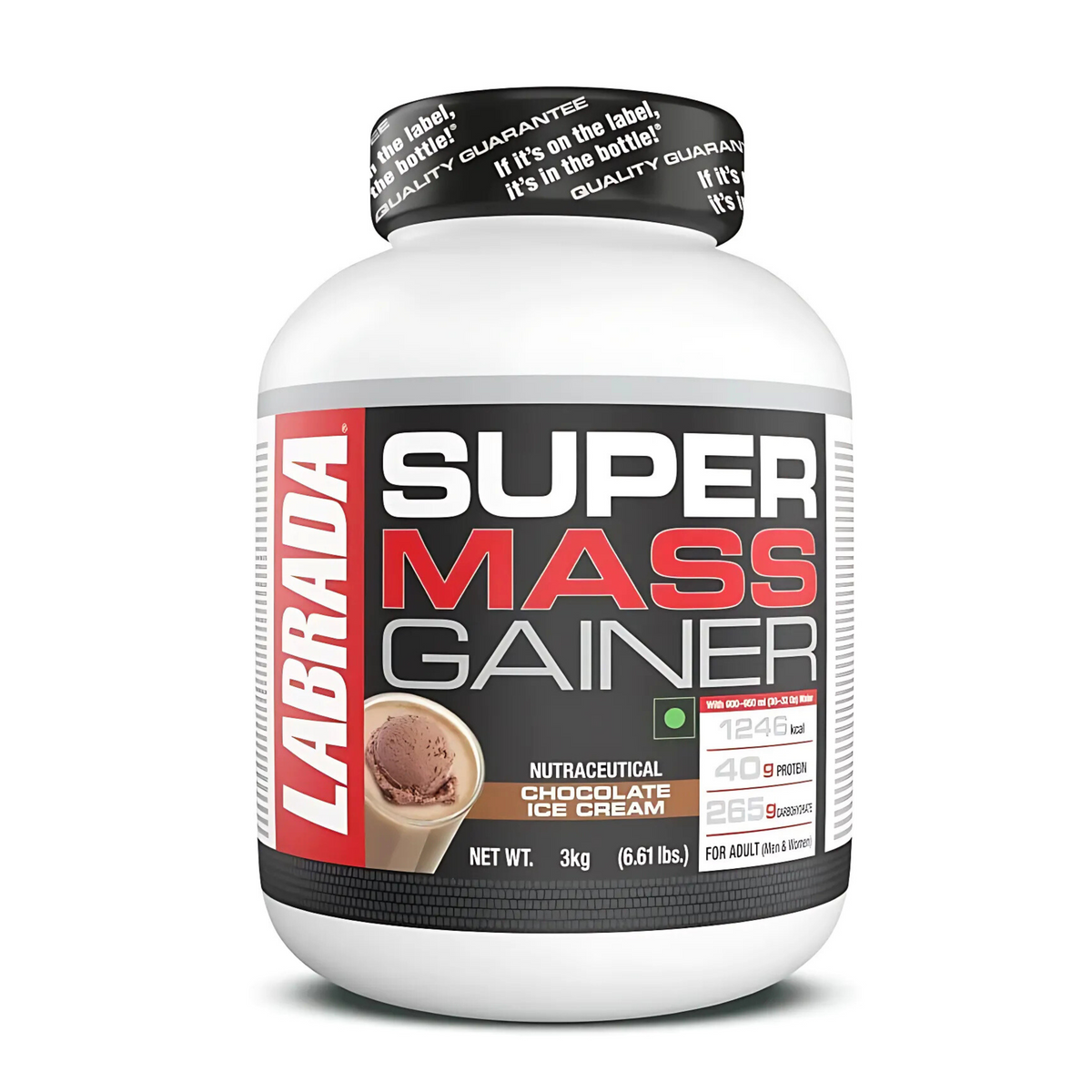 LABRADA SUPER MASS GAINER, 3 KG (9 SERVING)
