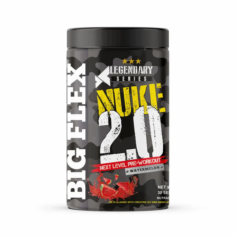 BIG FLEX PRE WORKOUT NUKE 2.0 (400G)