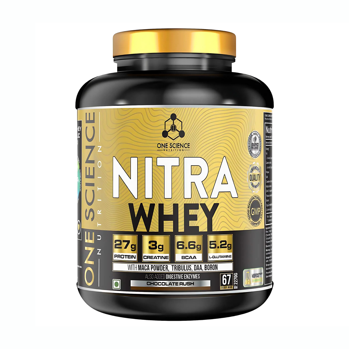 ONE SCIENCE NUTRITION NITRA WHEY 5LB (69 SERV)