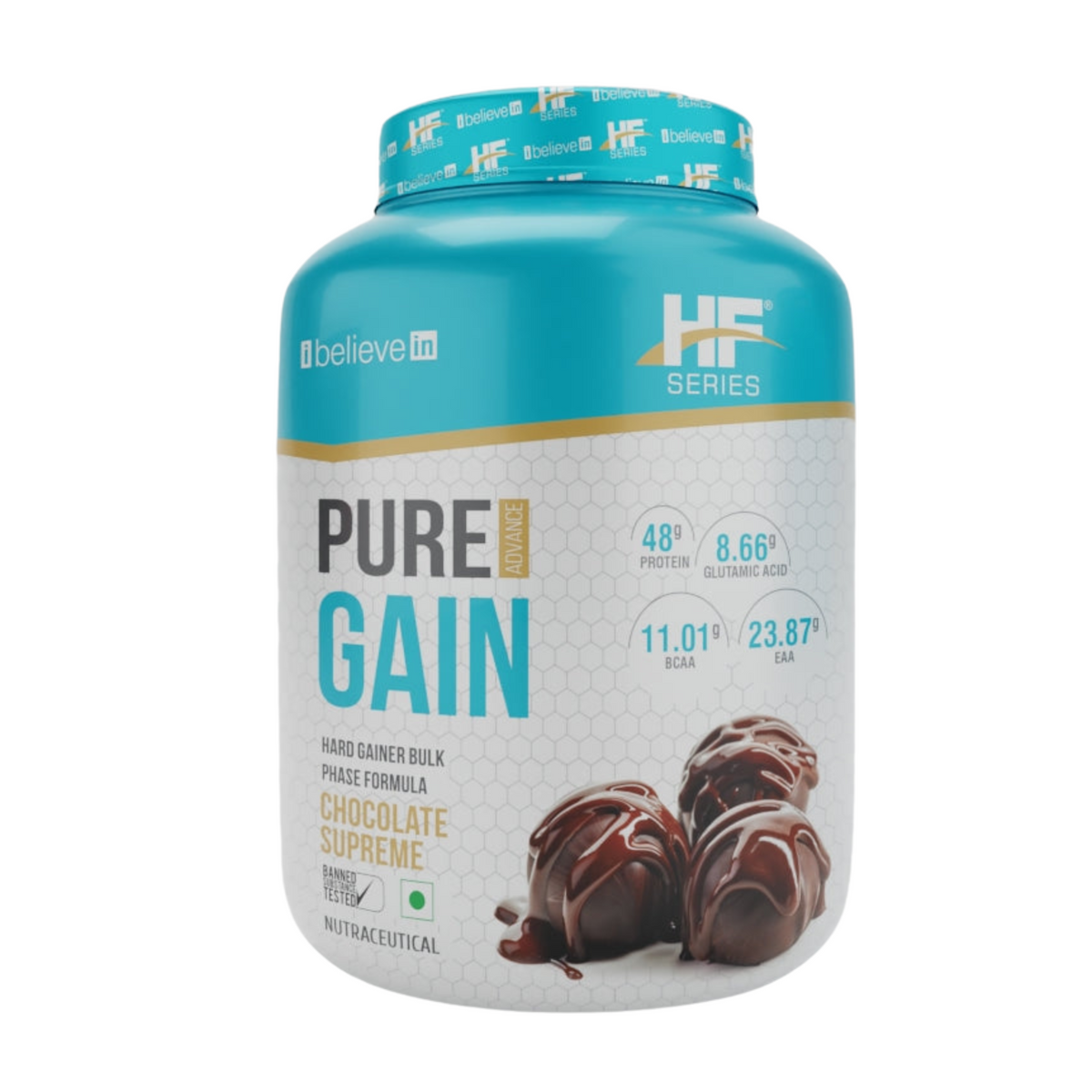 Healthfarm Pure Gain Weight For Muscle Mass Gain Powder