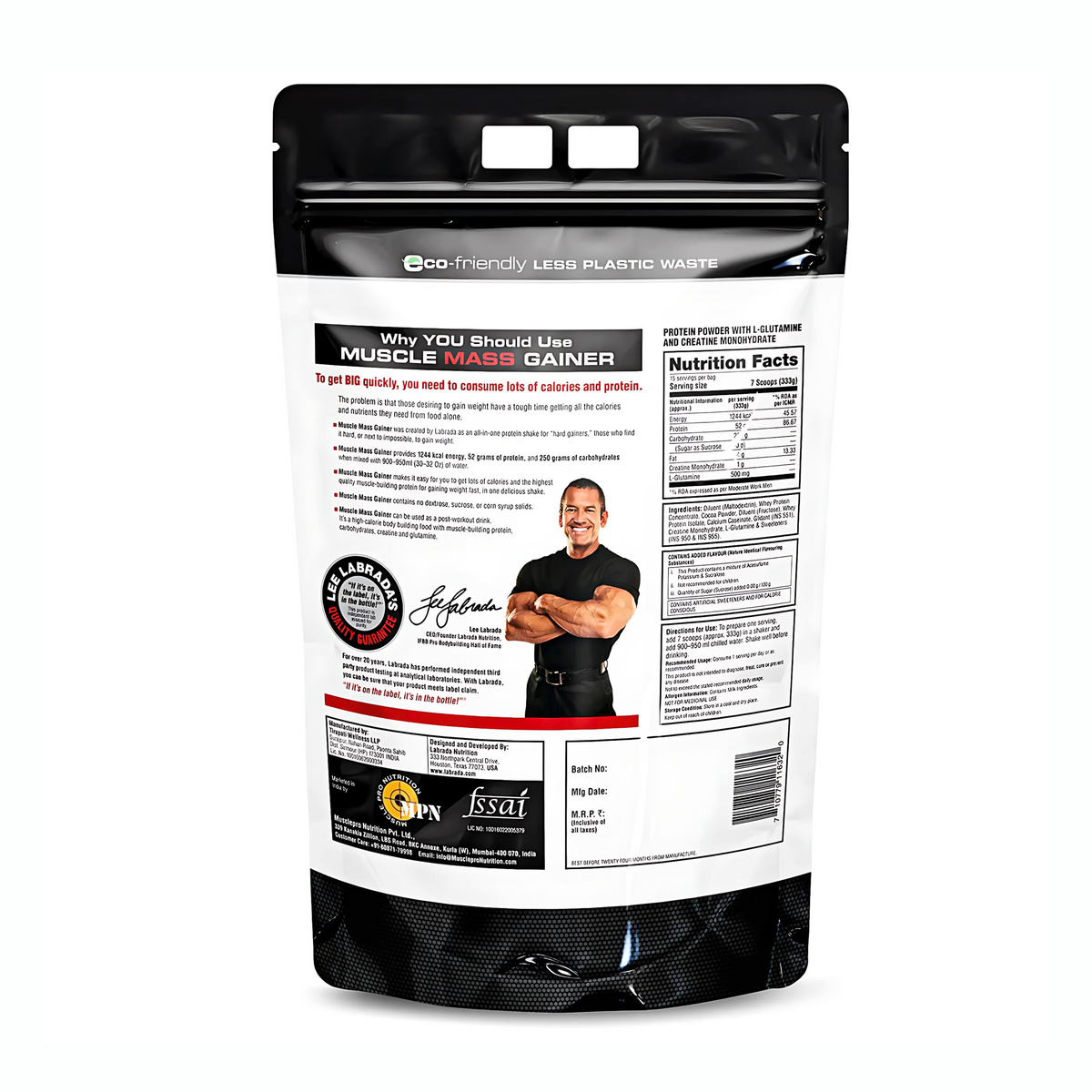 LABRADA MUSCLE MASS GAINER