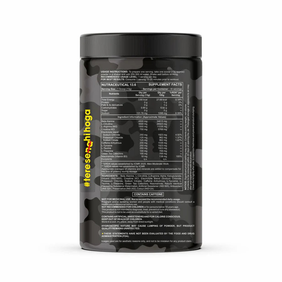 BIG FLEX PRE WORKOUT NUKE 2.0 (400G)