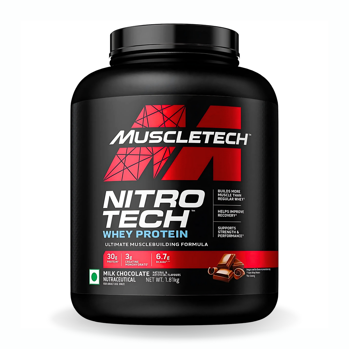 MUSCLETECH NITROTECH IND 4LB 40 SER.