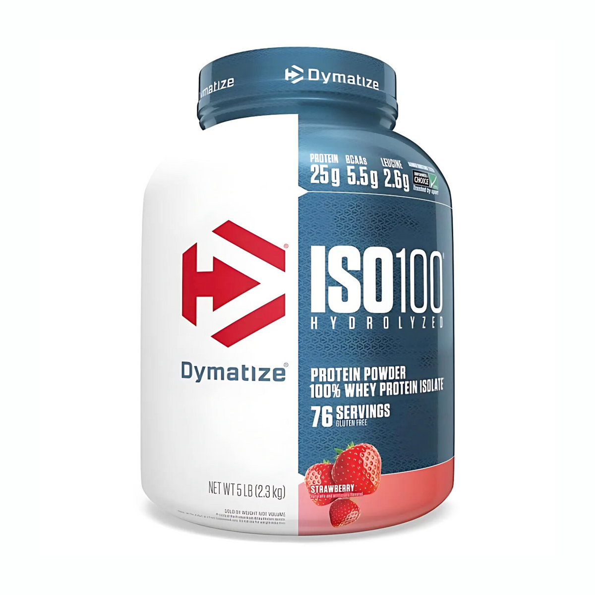 Dymatize Nutrition ISO100 Hydrolyzed Whey Protein Isolate |Cookies & Cream| 5 Lbs