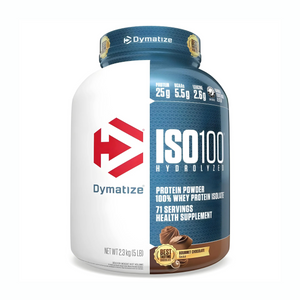 Dymatize Nutrition ISO100 Hydrolyzed Whey Protein Isolate |Cookies & Cream| 5 Lbs