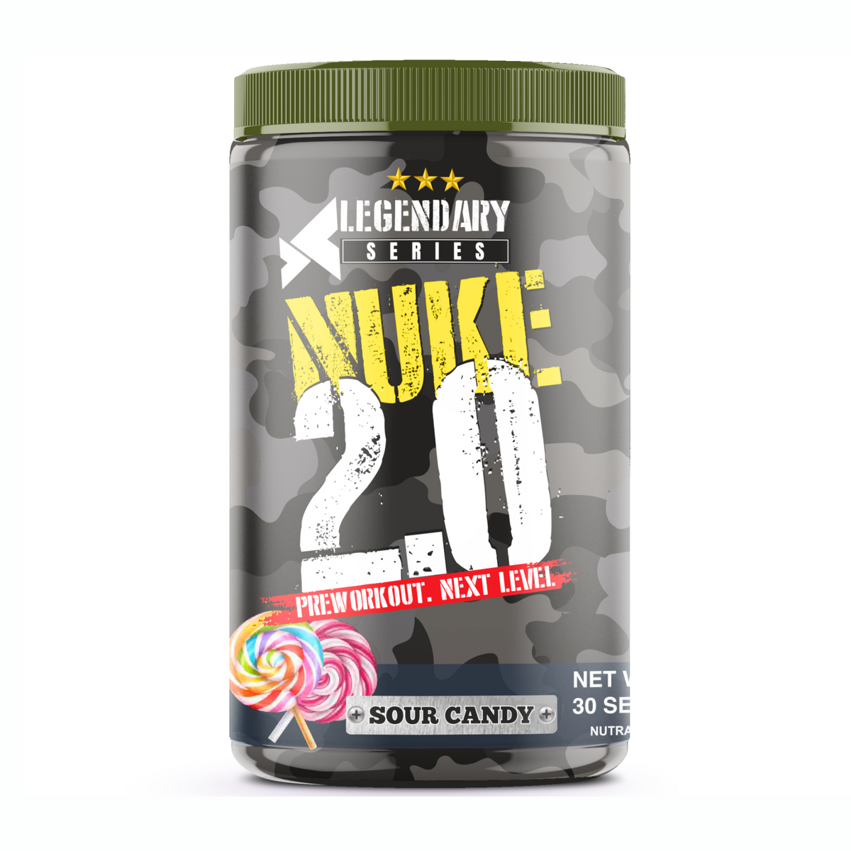 BIG FLEX PRE WORKOUT NUKE 2.0 (400G)