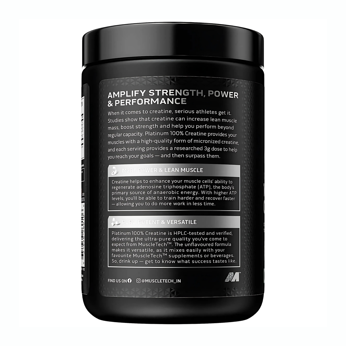 MUSCLETECH PLATINUM 100% CREATINE