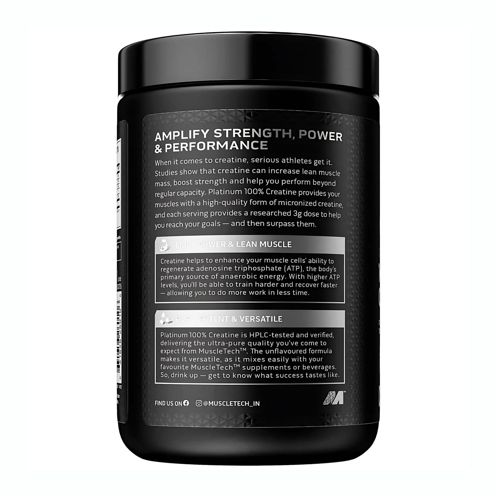 MUSCLETECH PLATINUM 100% CREATINE