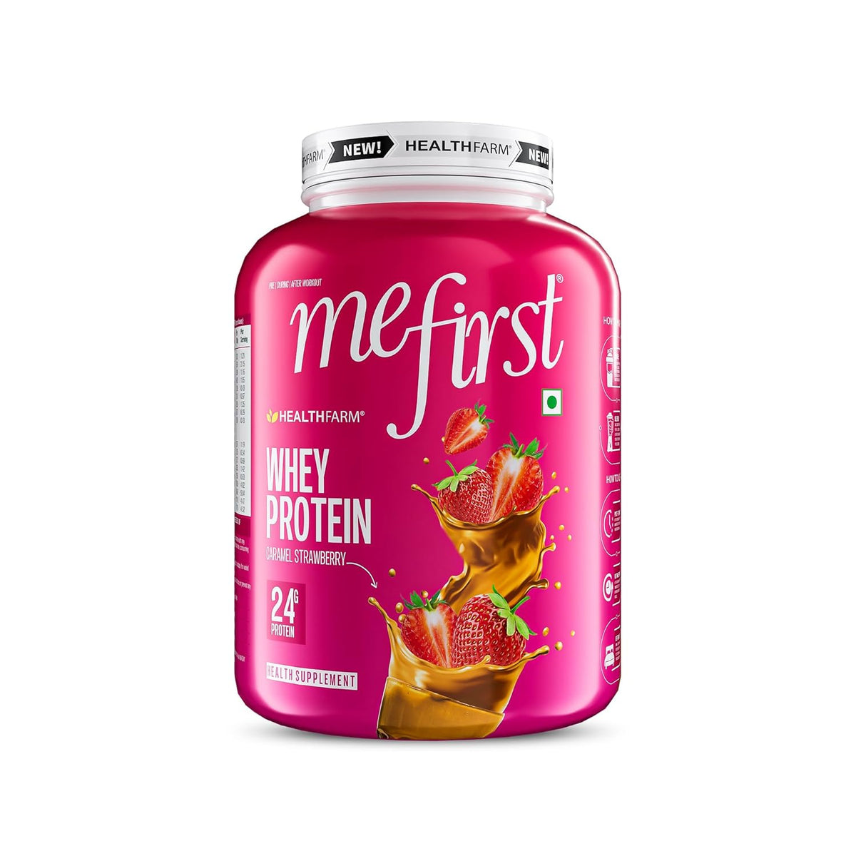 Healthfarm MeFirst Whey Protein Powder | 24g Protein | 50 ser| 2Kg