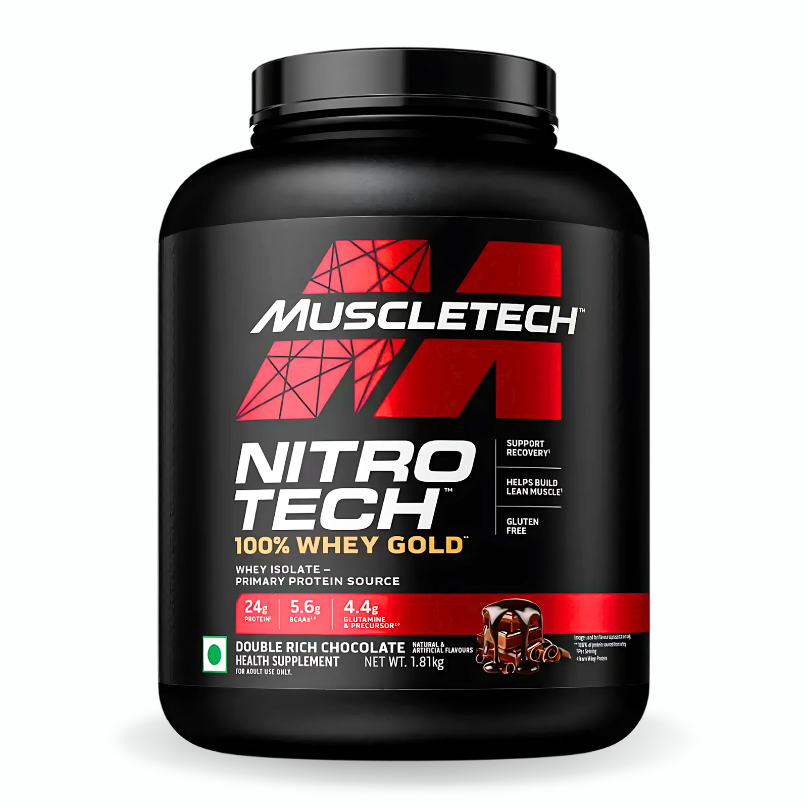 MUSCLETECH NITROTECH 100% WHEY GOLD (1.81KG)