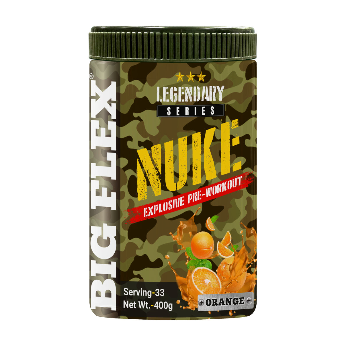 BIGFLEX NUKE PRE-WORKOUT POWDER (400 GM)