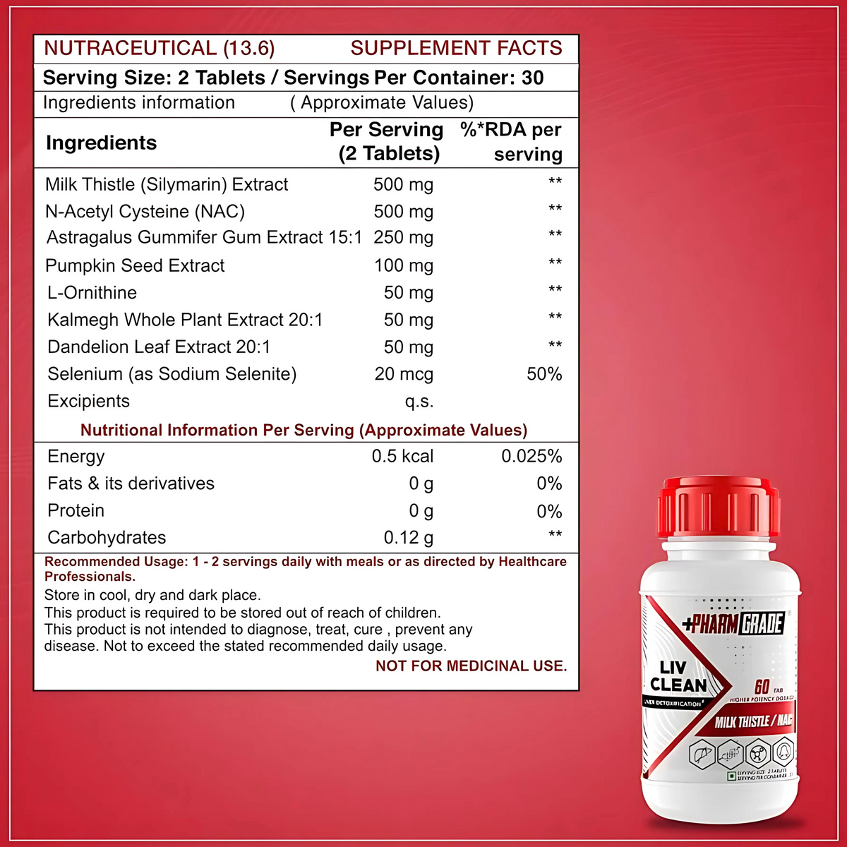BIG FLEX PHARM GRADE LIV CLEAN
