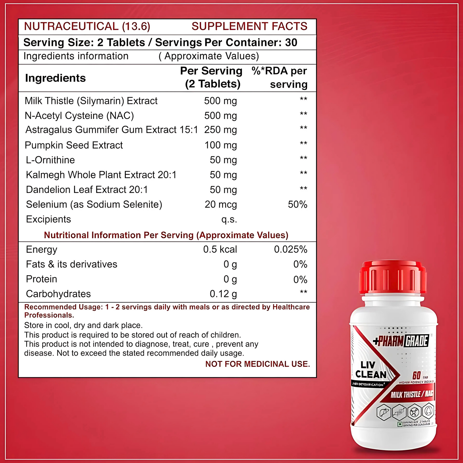 BIG FLEX PHARM GRADE LIV CLEAN