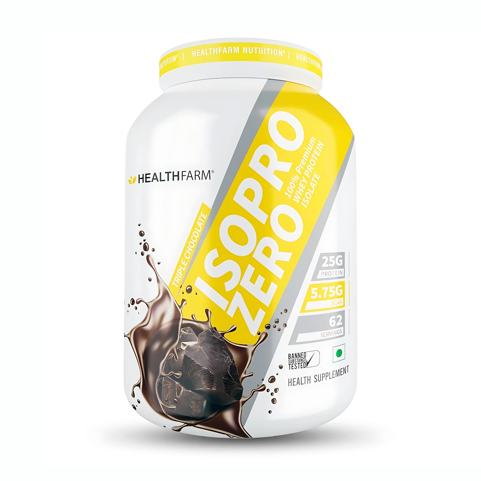 HEALTHFARM Isopure Zero | 100% Isolate Protein | 25g Protein