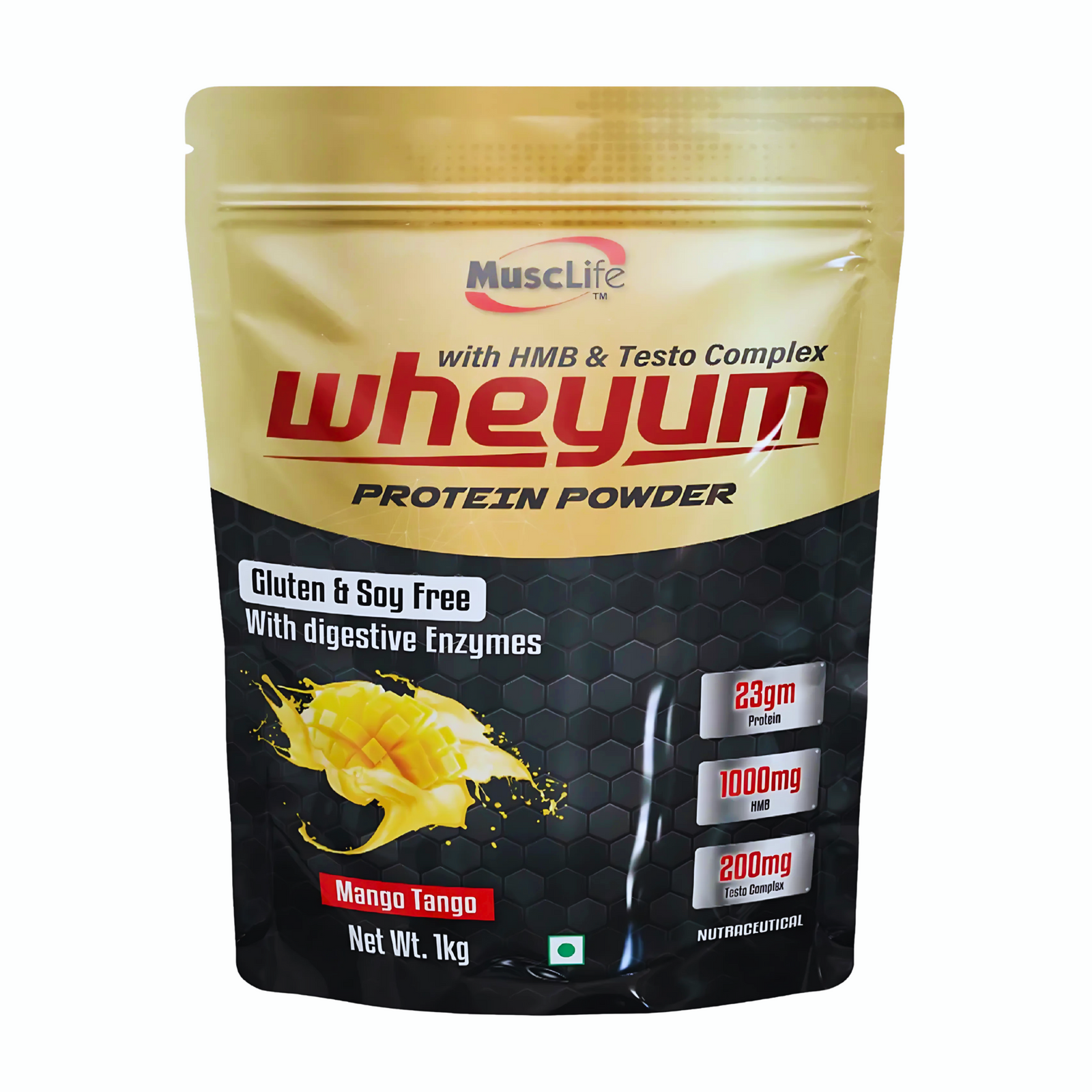 MUSCLIFE WHEYUM 1KG (27 SERV)