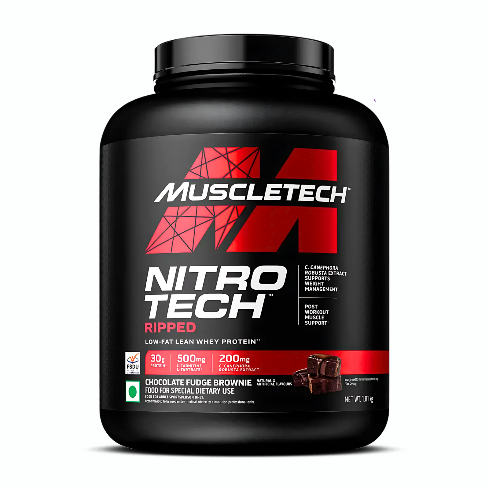 MUSCLETECH NITRO-TECH RIPPED 4 LBS (1.81KG)
