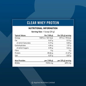 APPLIED NUTRITION CLEAR WHEY PROTEIN