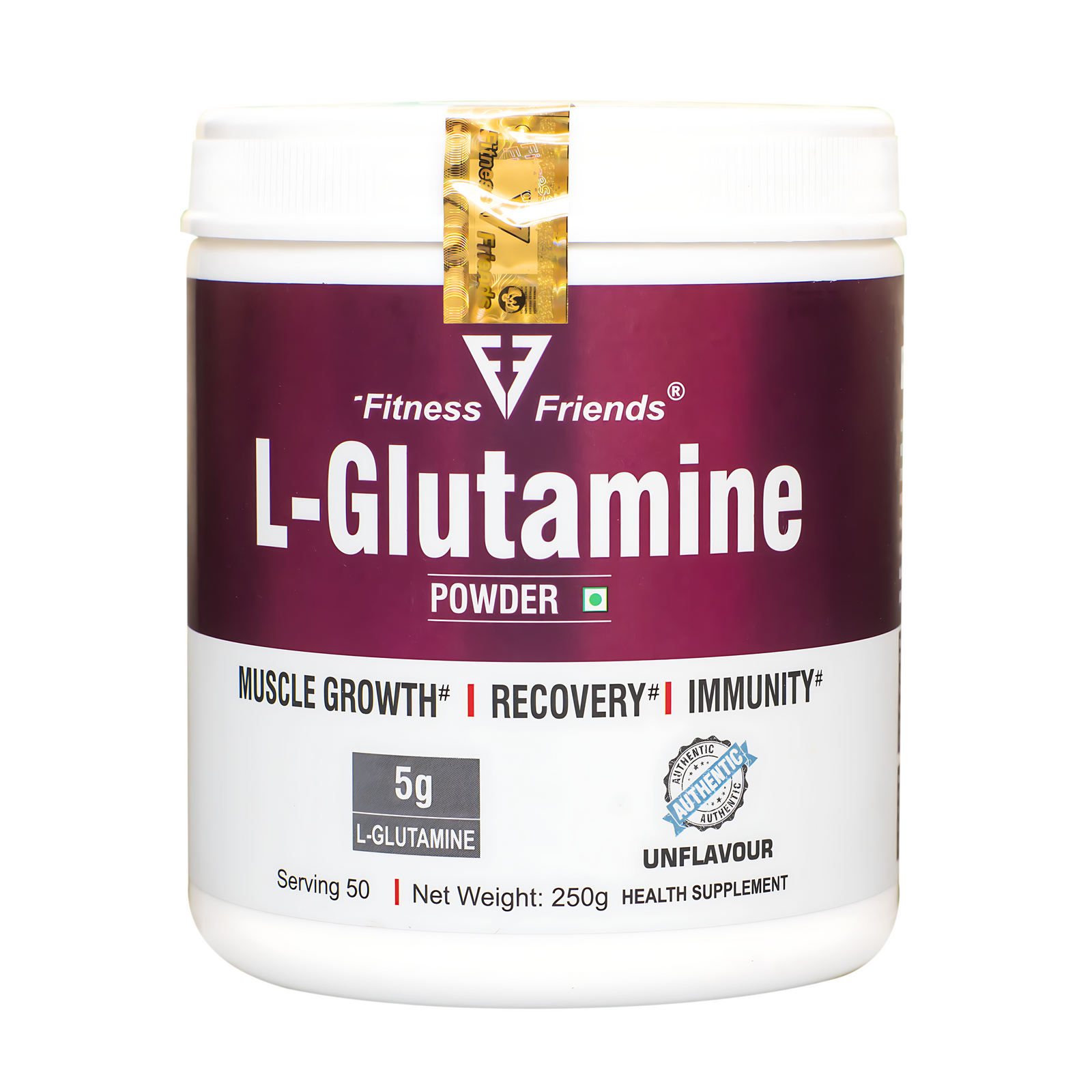 FITNESS FRIENDS GLUTAMINE (250GM)