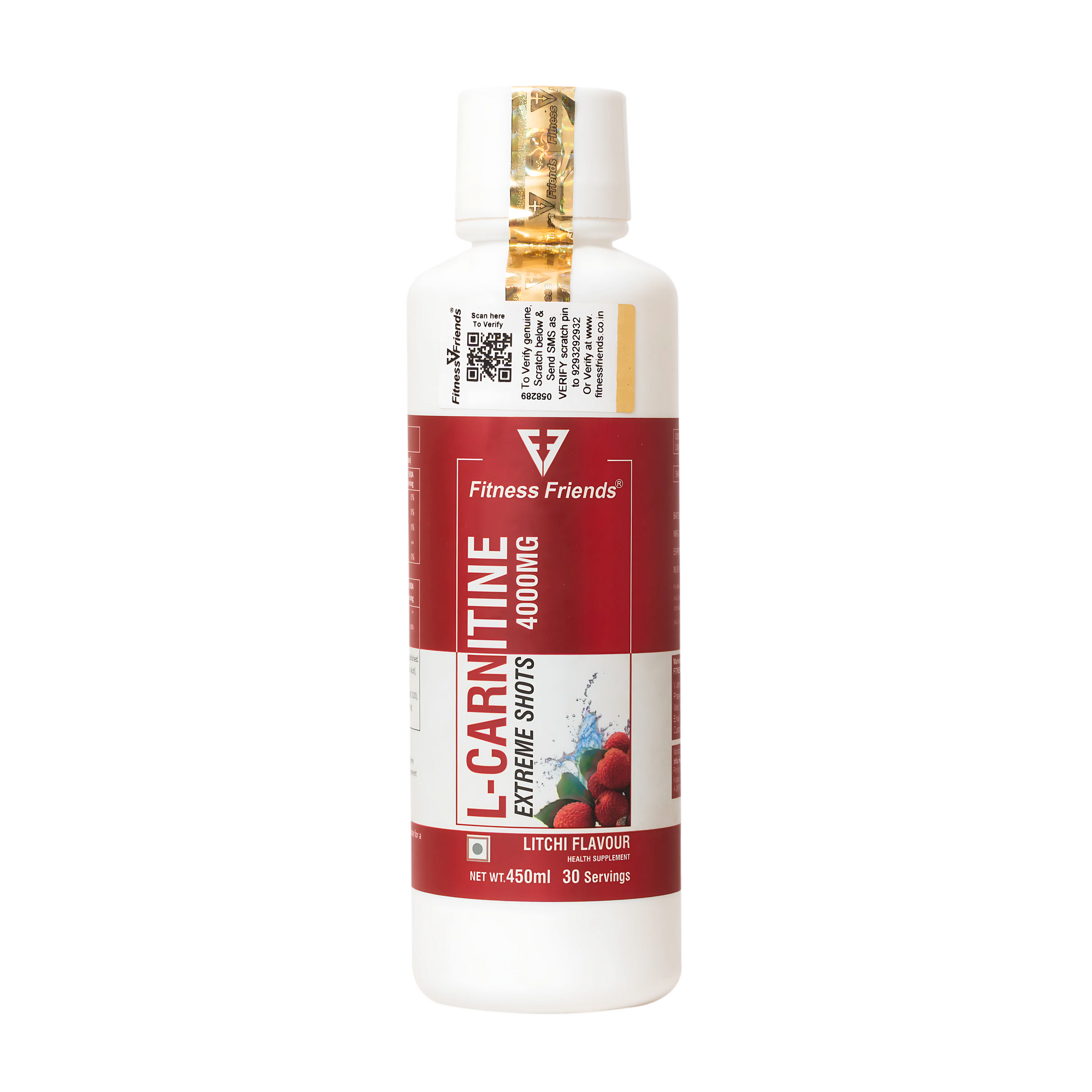 FITNESS FRIENDS L CARNITINE 4000MG (30 Serv.)