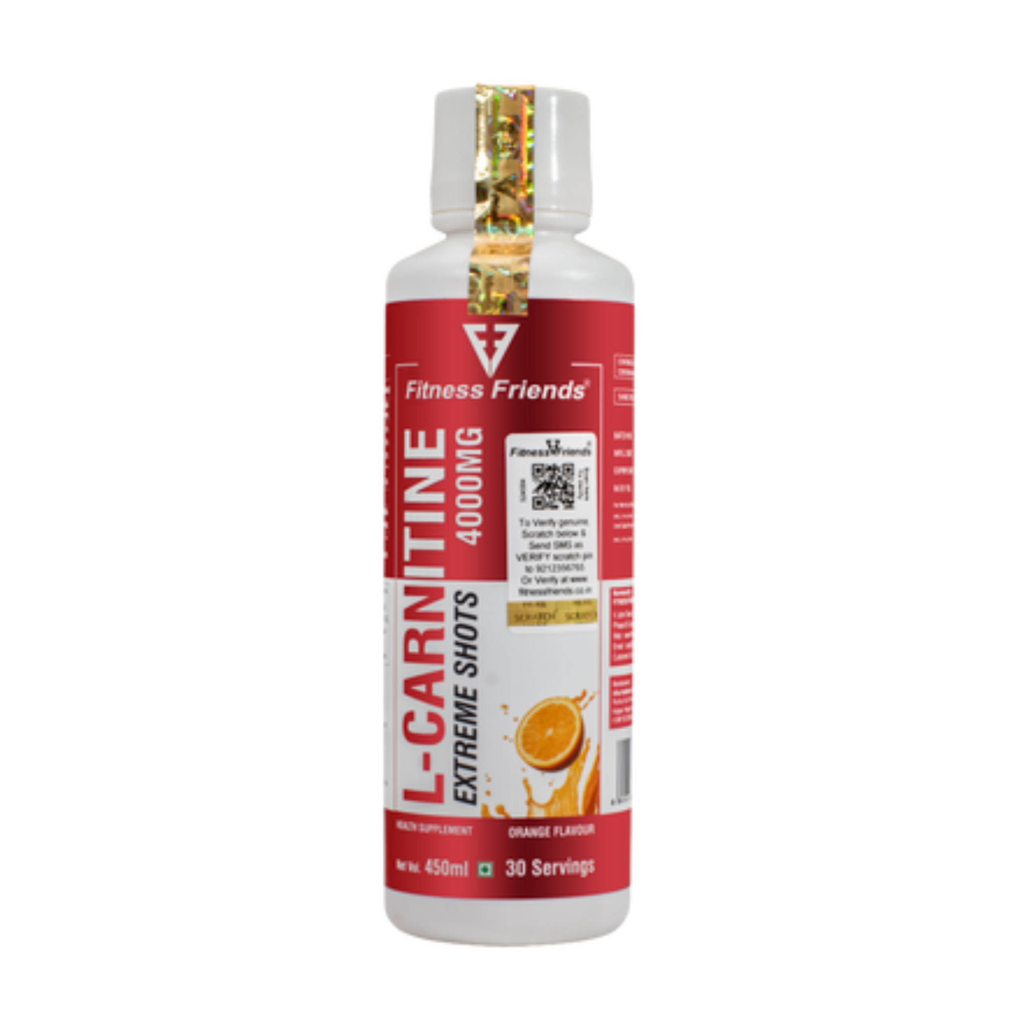 FITNESS FRIENDS L CARNITINE 4000MG (30 Serv.)