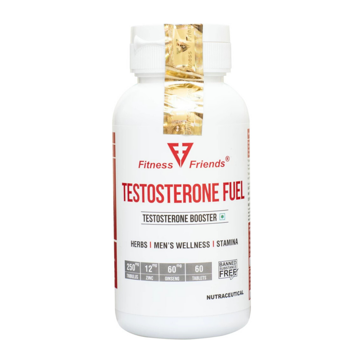 FITNESS FRIENDS TESTOSTERONE FUEL (60 TABS)