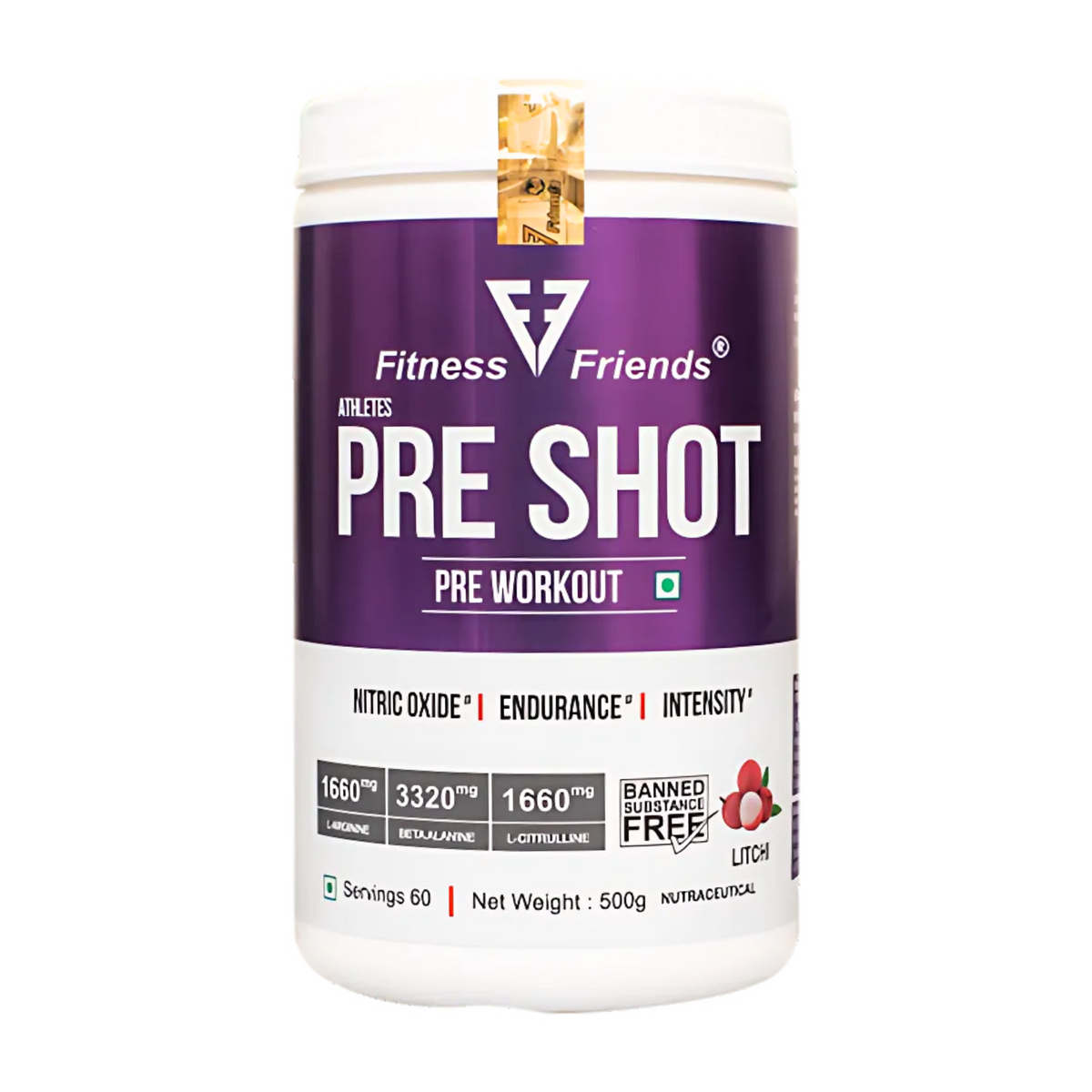 FITNESS FRIENDS PRE SHOT