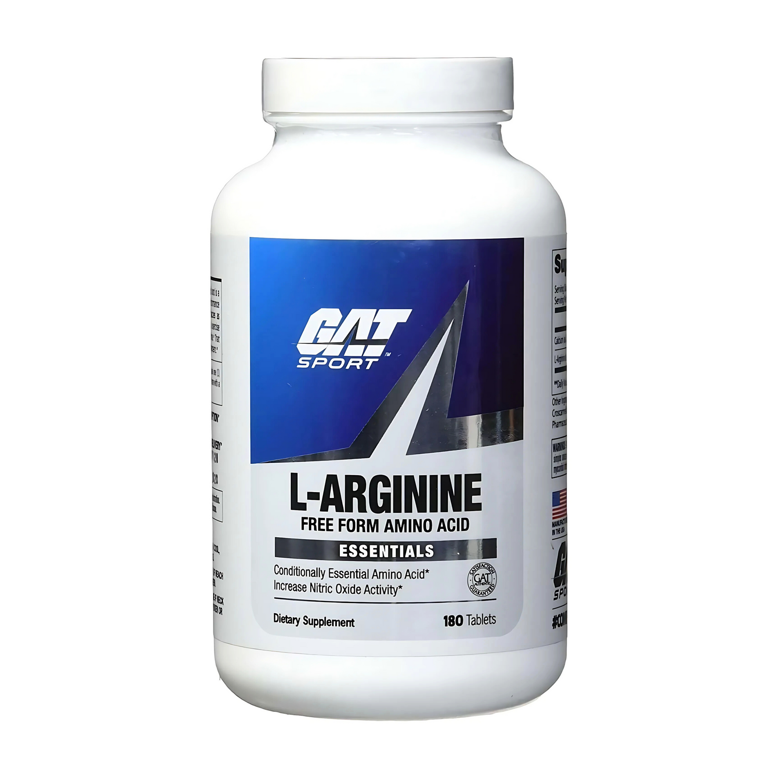 GAT L-ARGININE 1000MG (180 CAPS)