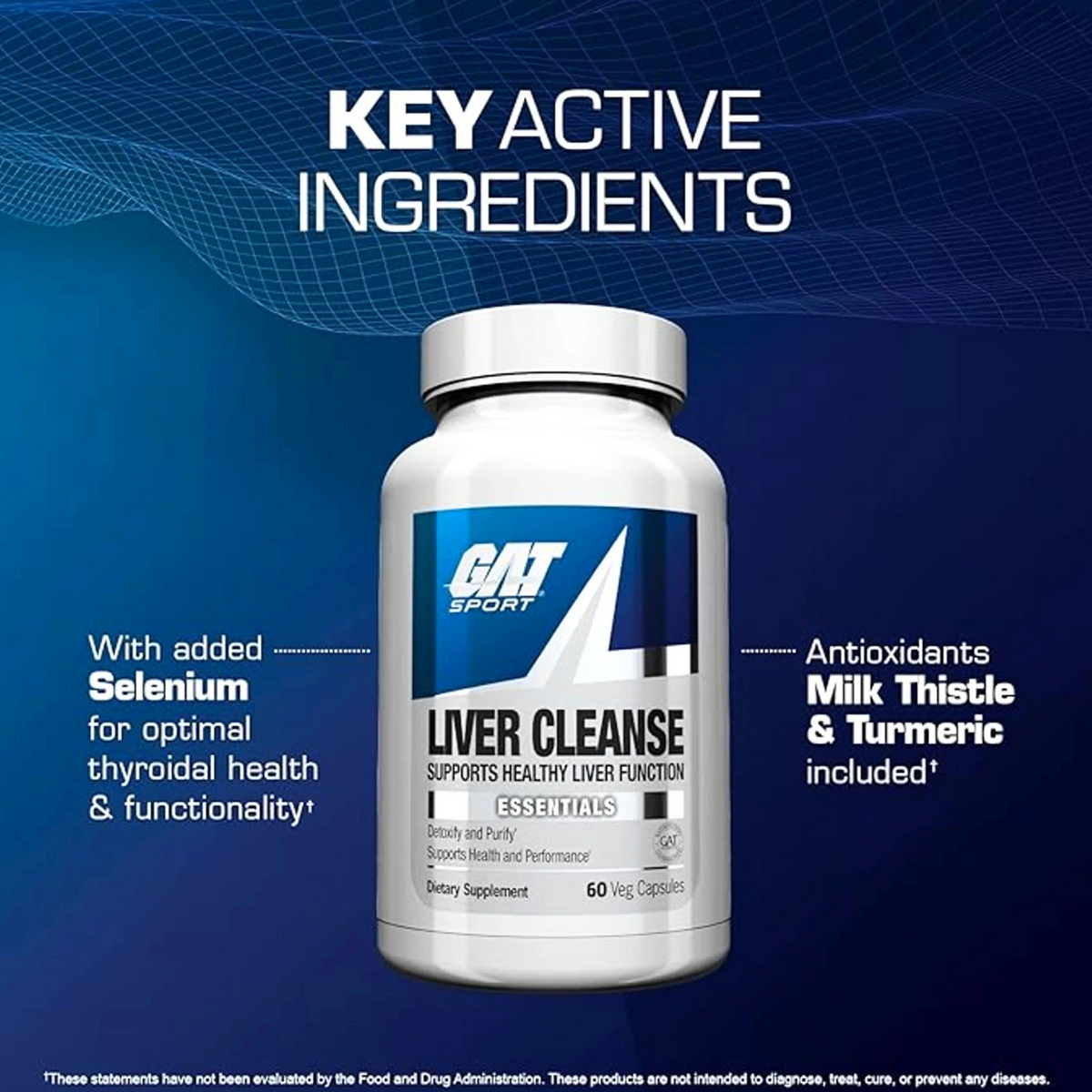 GAT SPORTS LIVER CLEANSE (60 CAPS)