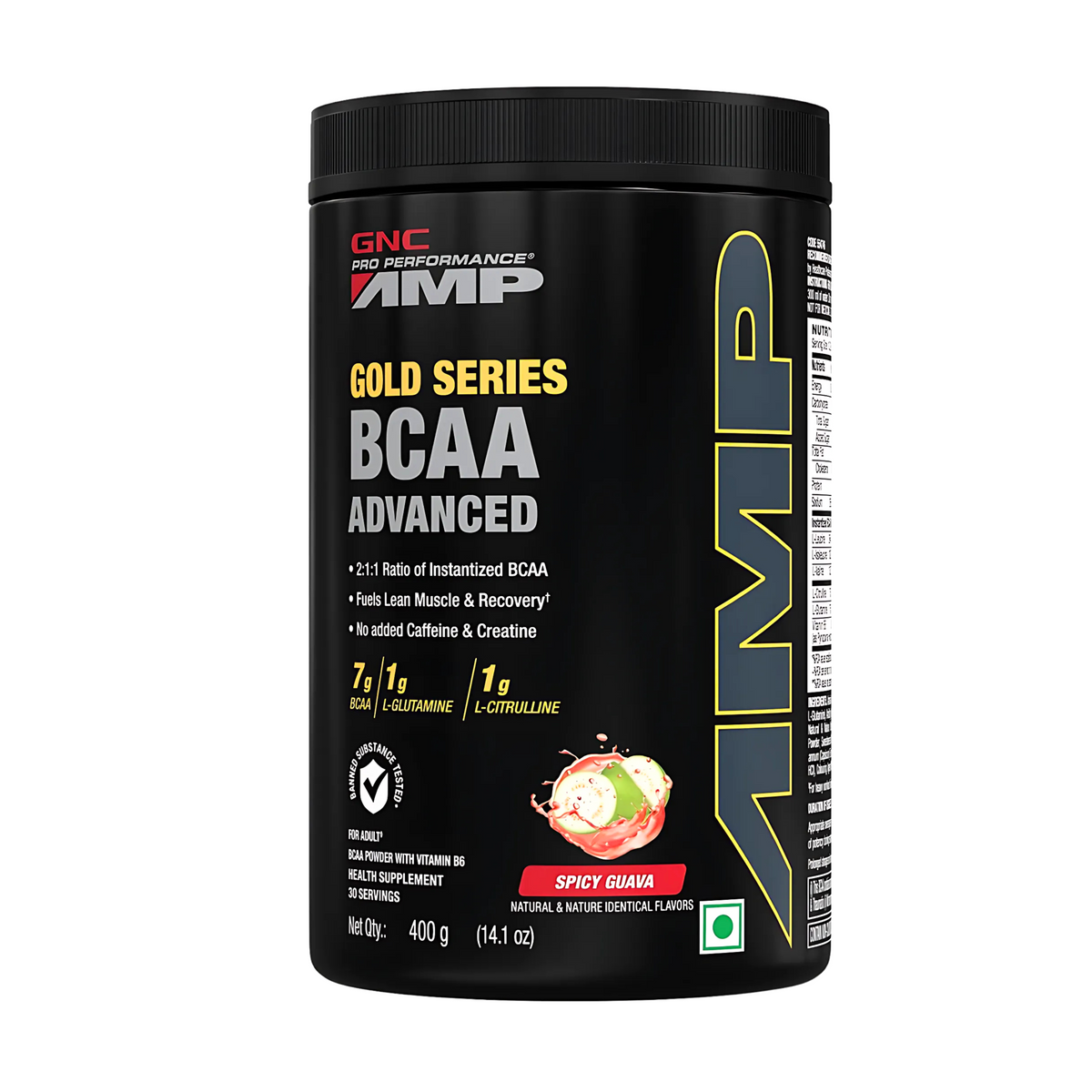 GNC ADVANCED BCAA POWDER (30 SERV.)