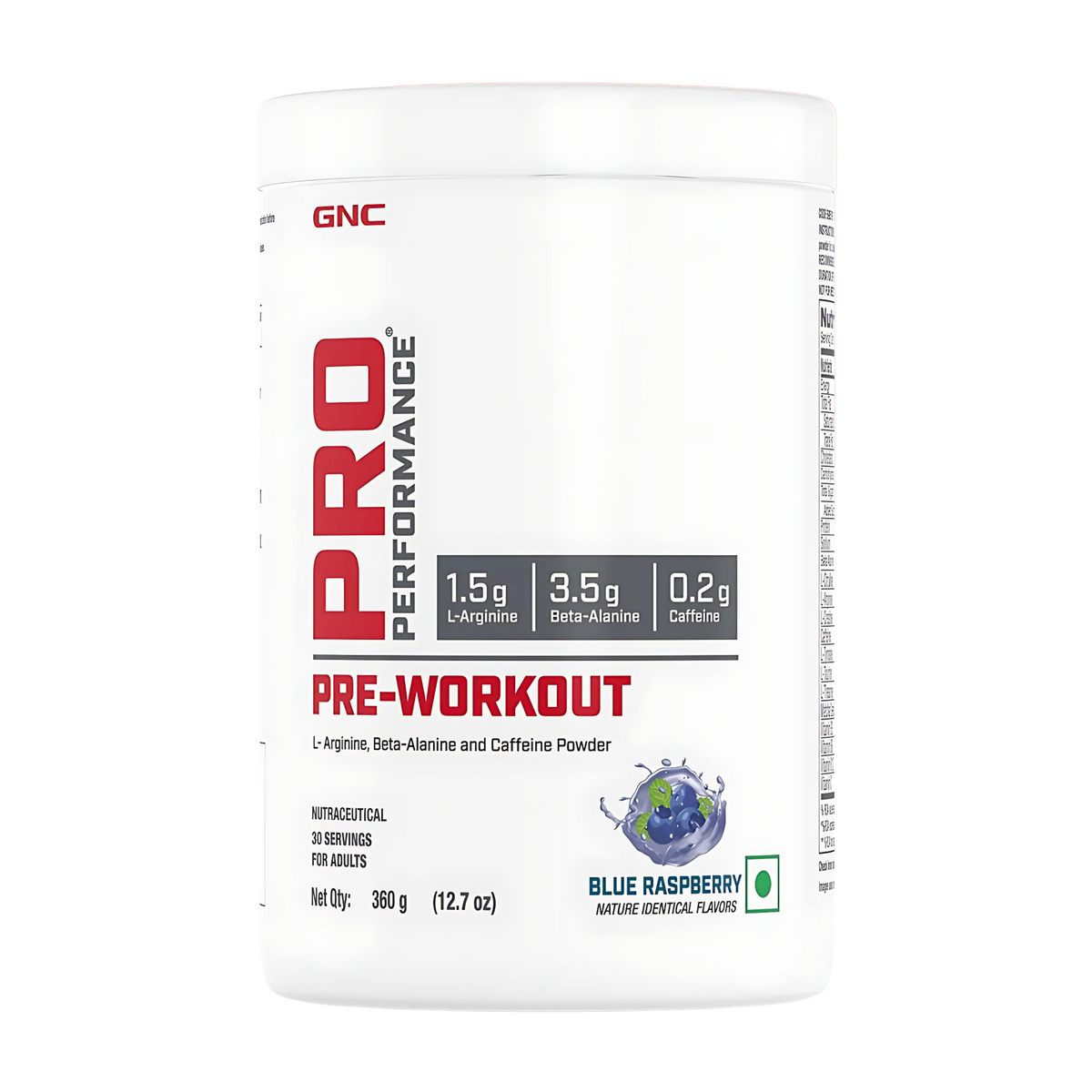 GNC PRO PERFORMANCE PRE-WORKOUT (30 SERV.)