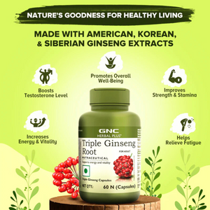 GNC TRIPLE GINSENG ROOT