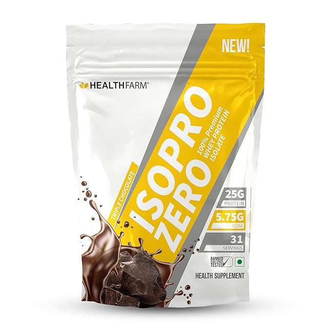 HEALTHFARM Isopure Zero | 100% Isolate Protein | 25g Protein