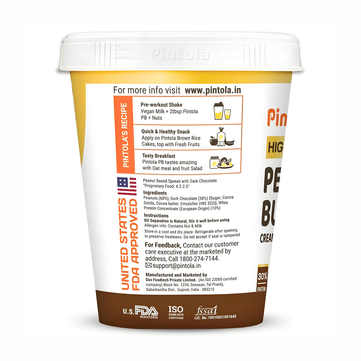 HIGH PROTEIN ORGANIC JAGGERY PEANUT BUTTER