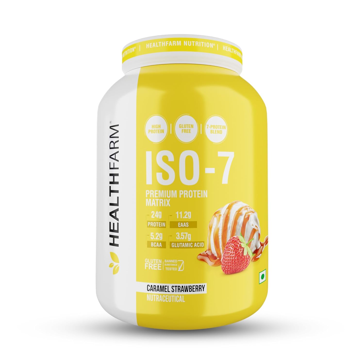 HealthFarm ISO 7 Lean Muscle Whey Protein | 2kg |