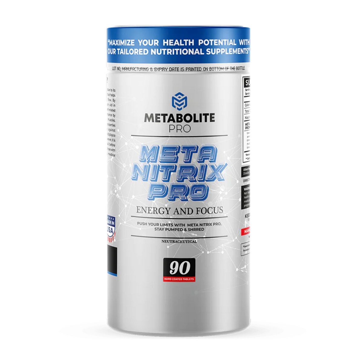 Meta Lex Cap META NITRIX PRO (60 CAPS) - Big Buddy Nutrition Hub