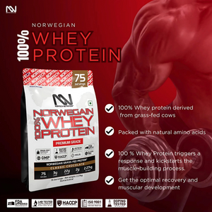 NORTECH NUTRITION 100% NORWEGIAN WHEY - 2.27 KG (5 LB)