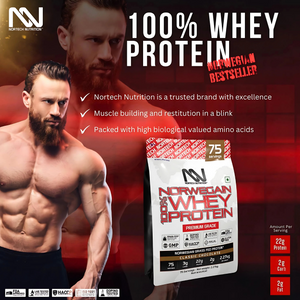 NORTECH NUTRITION 100% NORWEGIAN WHEY - 2.27 KG (5 LB)
