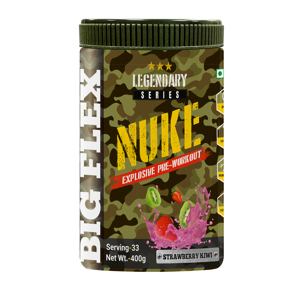 BIGFLEX NUKE PRE-WORKOUT POWDER (400 GM)