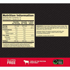 OPTIMUM NUTRITION GOLD STANDARD 100% WHEY PROTEIN POWDER 5 LBS