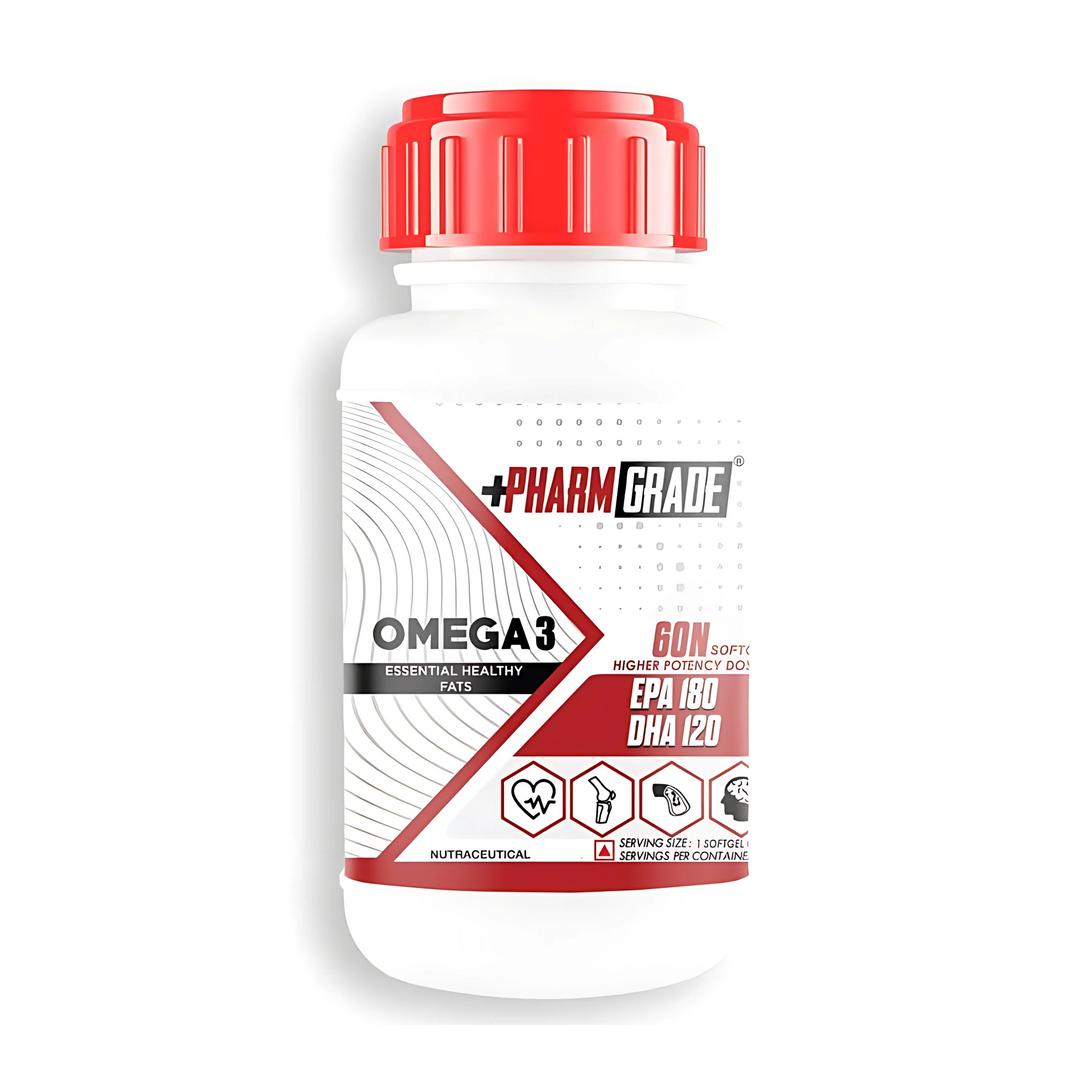 BIG FLEX PHARM GRADE OMEGA 3 (60 SOFTGELS)